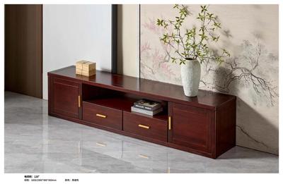 黑檀色电视柜